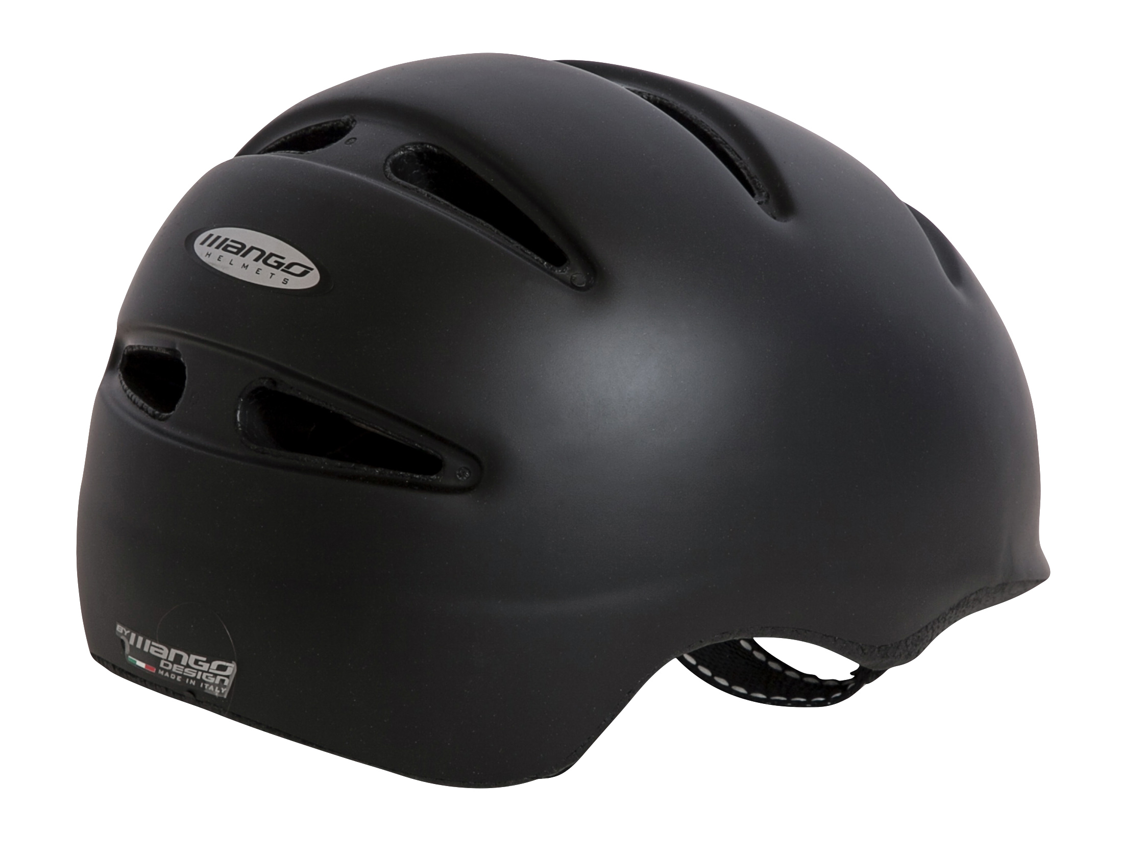 Cykelhjelm scatto black soft mat